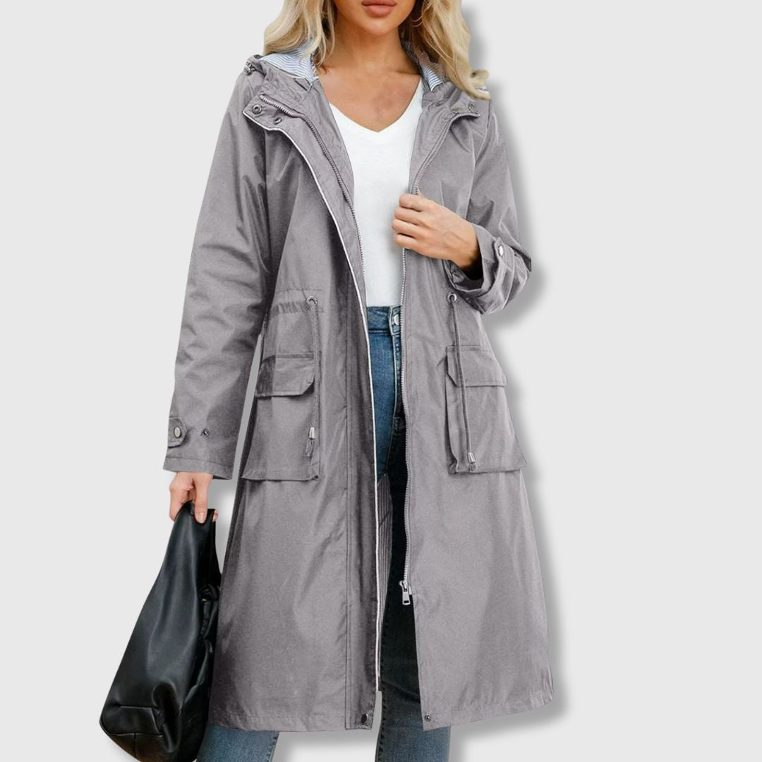 Rosa - Cozy Hooded Coat for Daily Wear