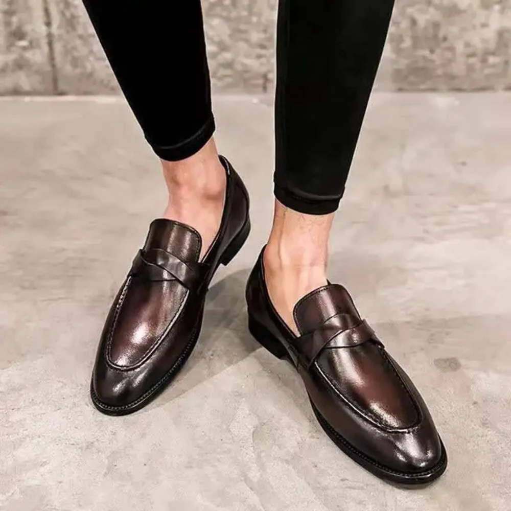 Stylish Leather Loafers