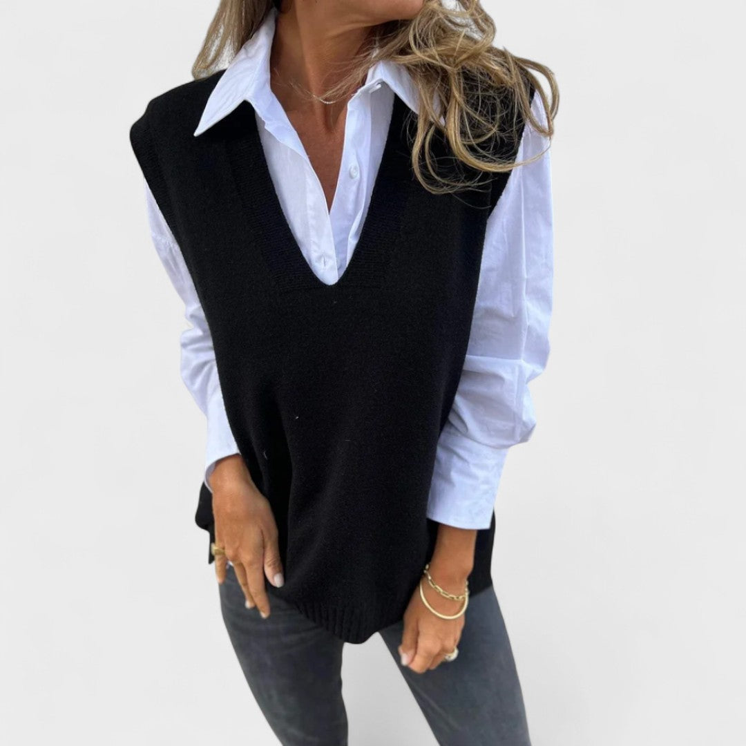 Selma - Cozy Knit Vest