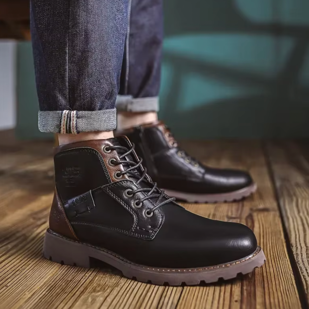 Bayard Classic Leather Vintage Boots