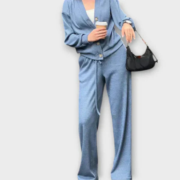 Mariana - Long Sleeve Top with Matching Pants