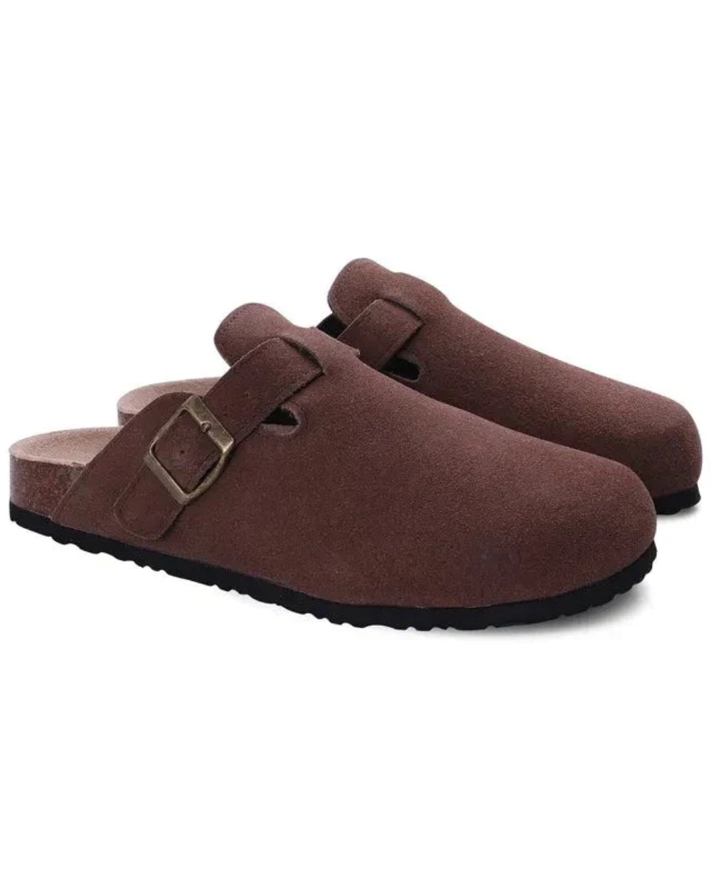Suede Oxford Clogs