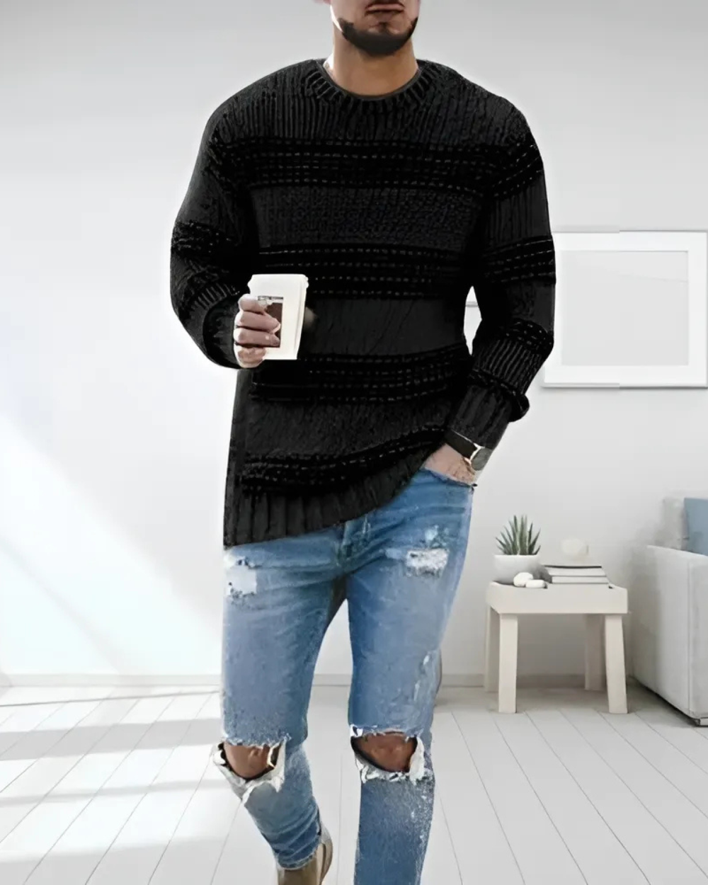 Benedetto Luxe Knit Sweater