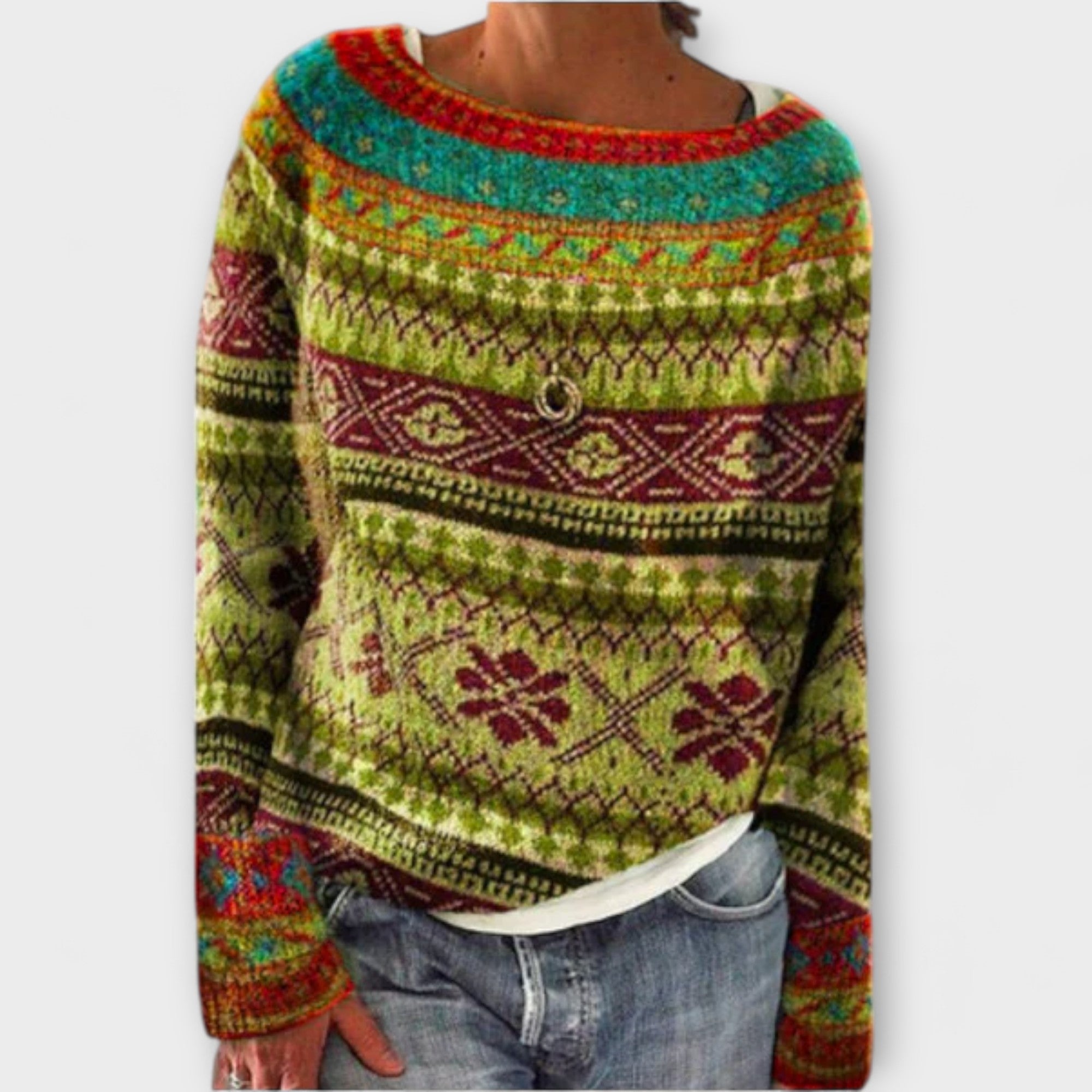 Veronica - Oversized Cozy Knit Sweater