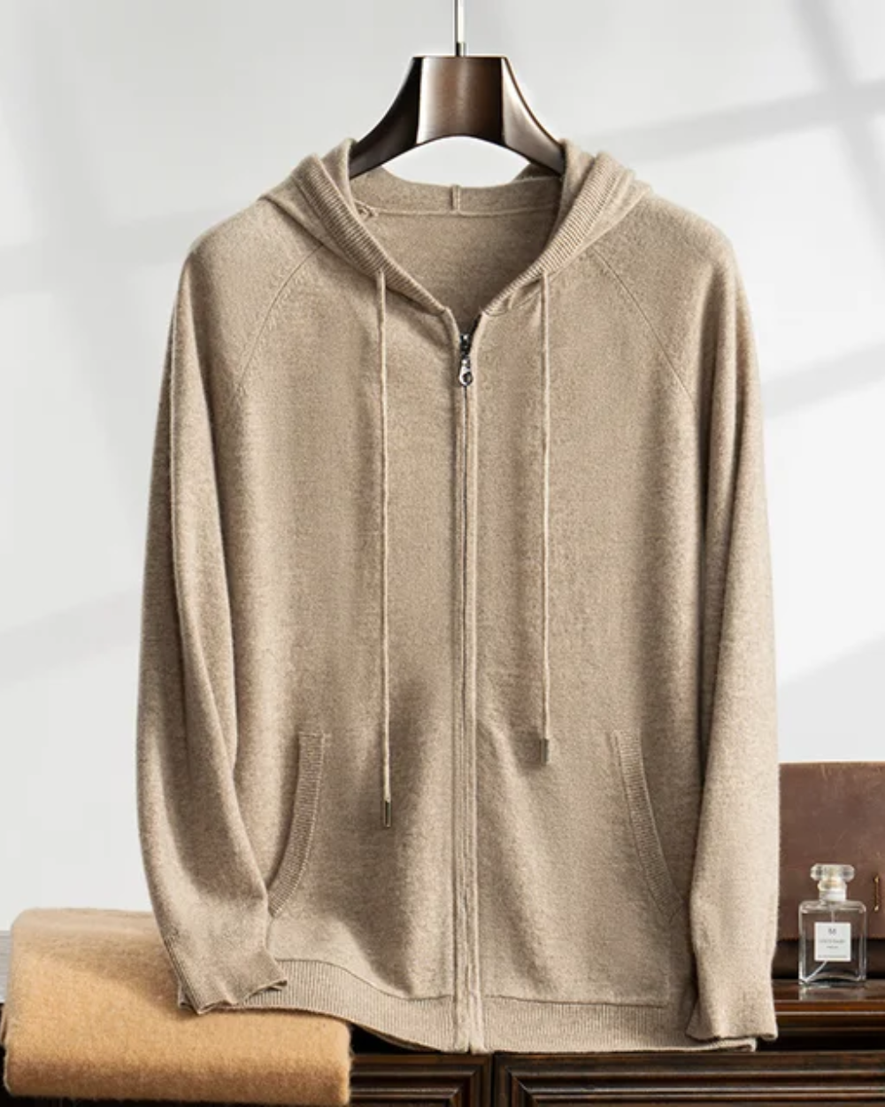 Hooded Cashmere Vest from Courchevel