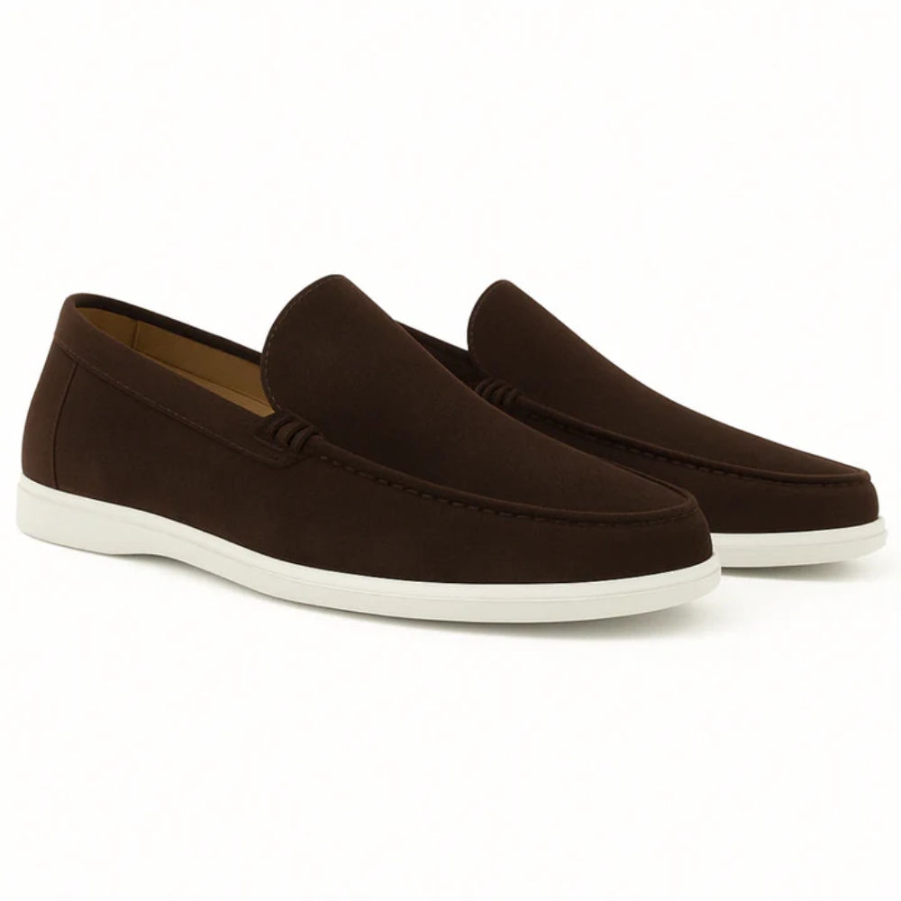 Relaxed Suede Slip-On Shoes