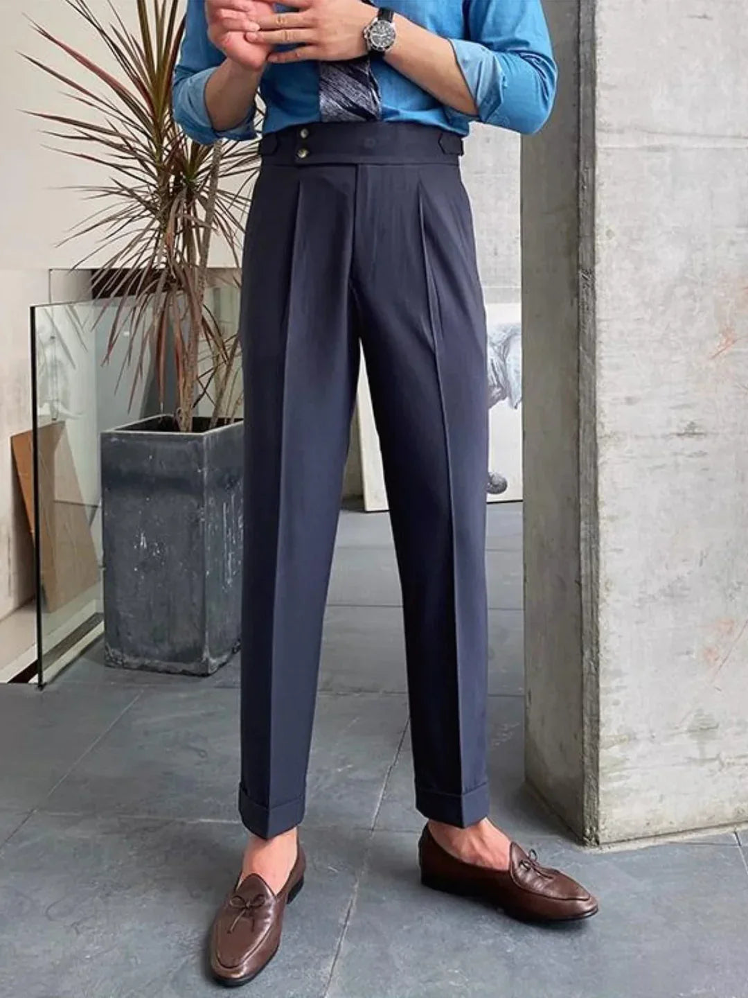 Moritz Retro-Inspired Trousers