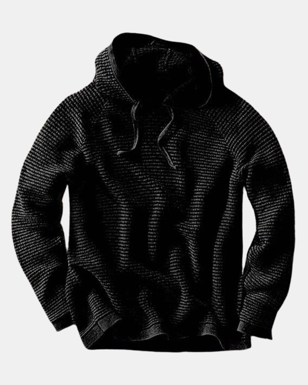 Cozy Knit Pullover Hoodie