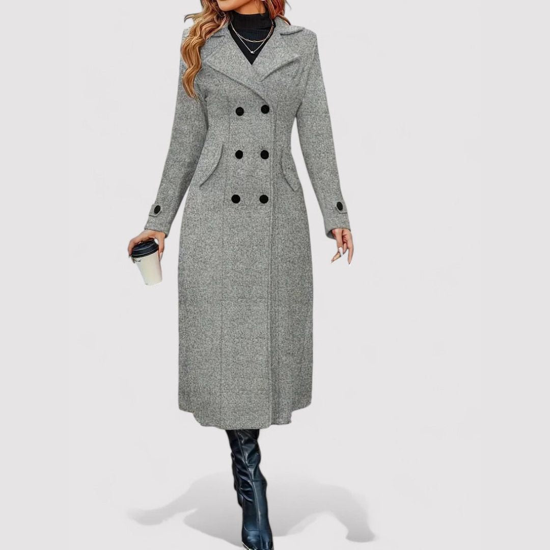 Rita - Elegant Long Coat