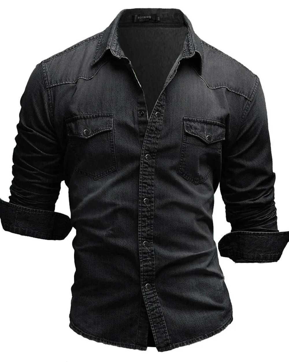 Classic Denim Button-Up Shirt