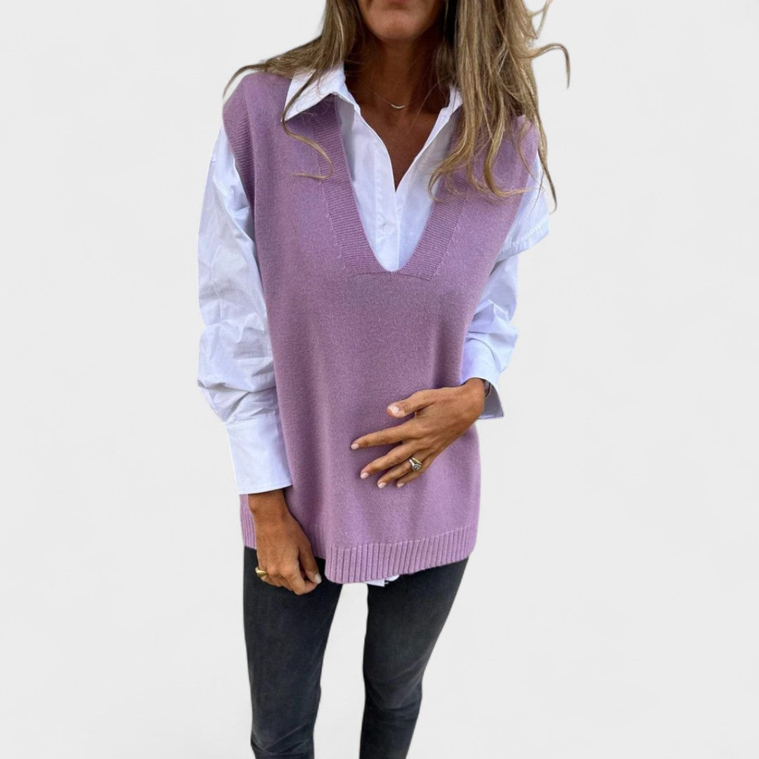 Selma - Cozy Knit Vest