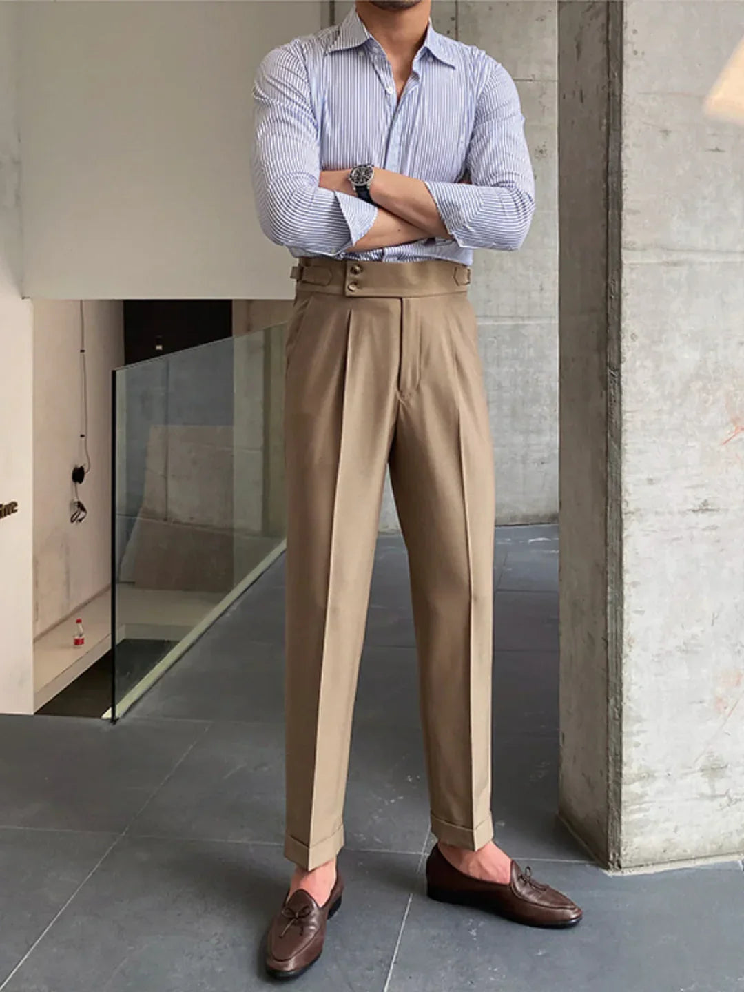 Moritz Retro-Inspired Trousers