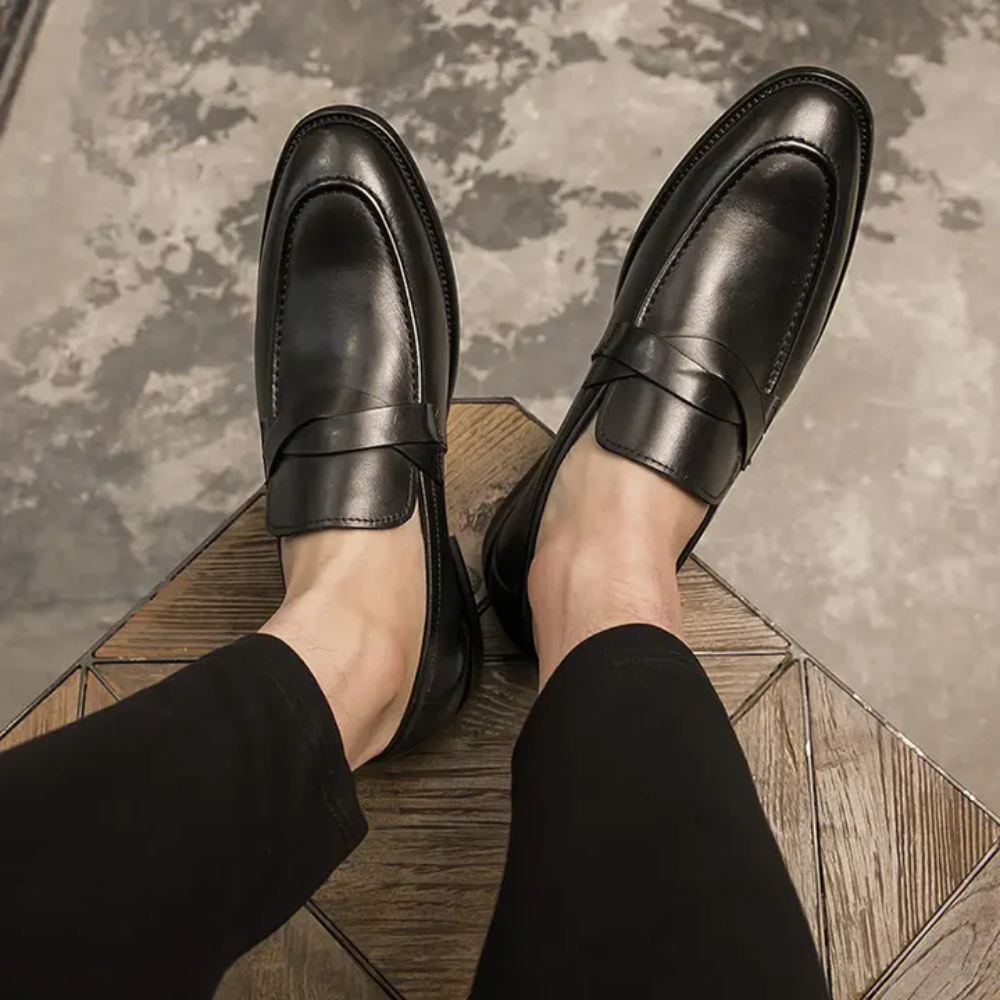 Stylish Leather Loafers