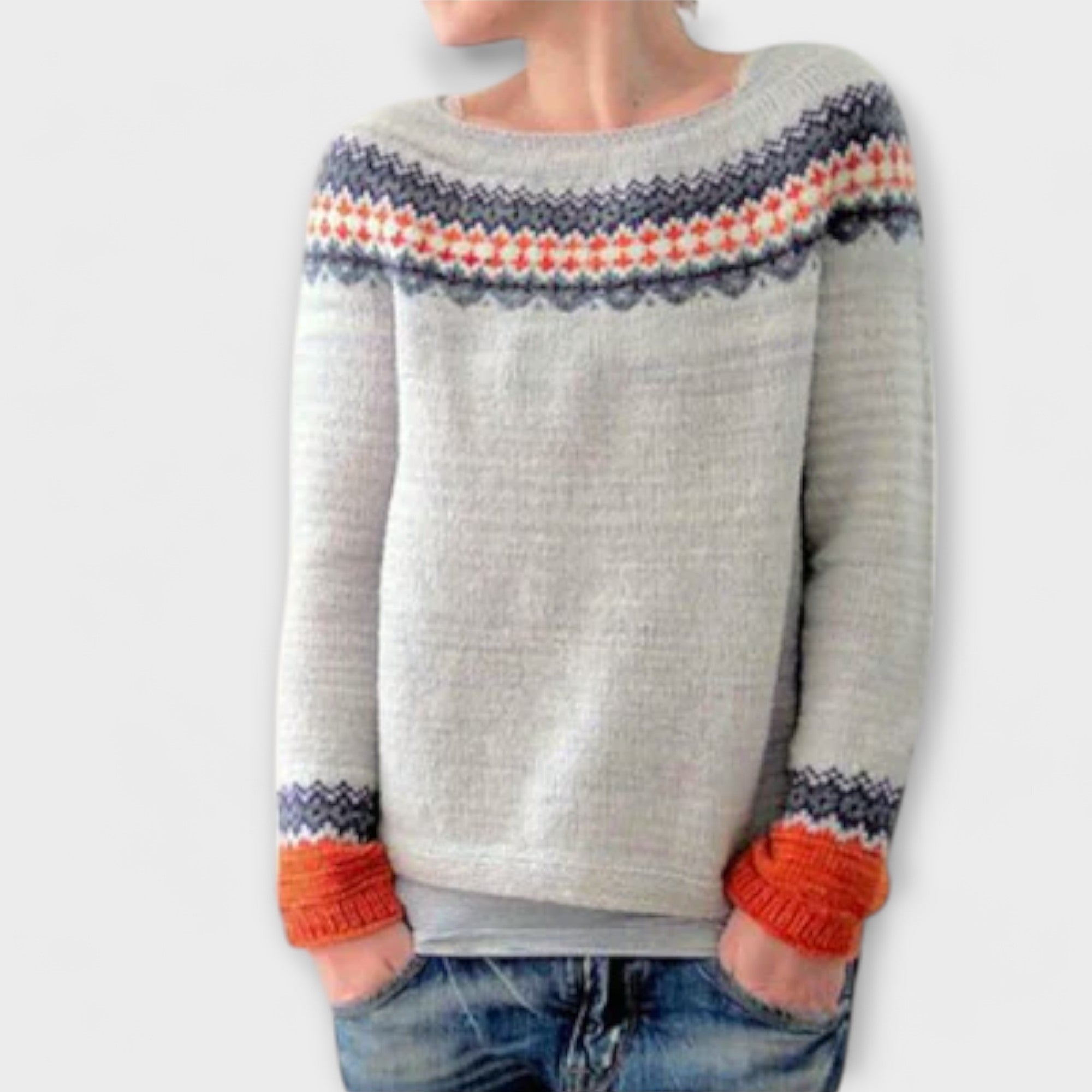 Veronica - Oversized Cozy Knit Sweater