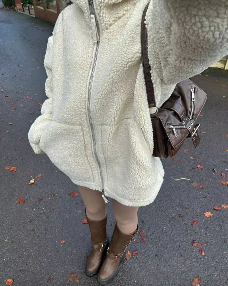 Luna Teddy Fleece Jacket | Cozy Chic