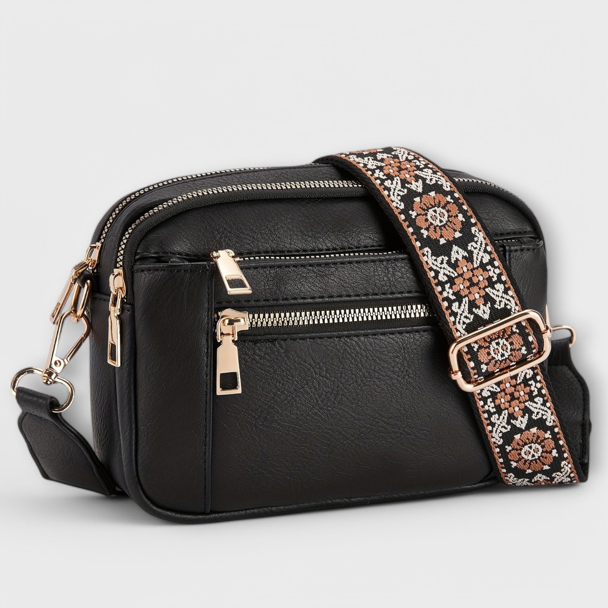 Maria - Eco-Friendly Vegan Leather Crossbody Bag