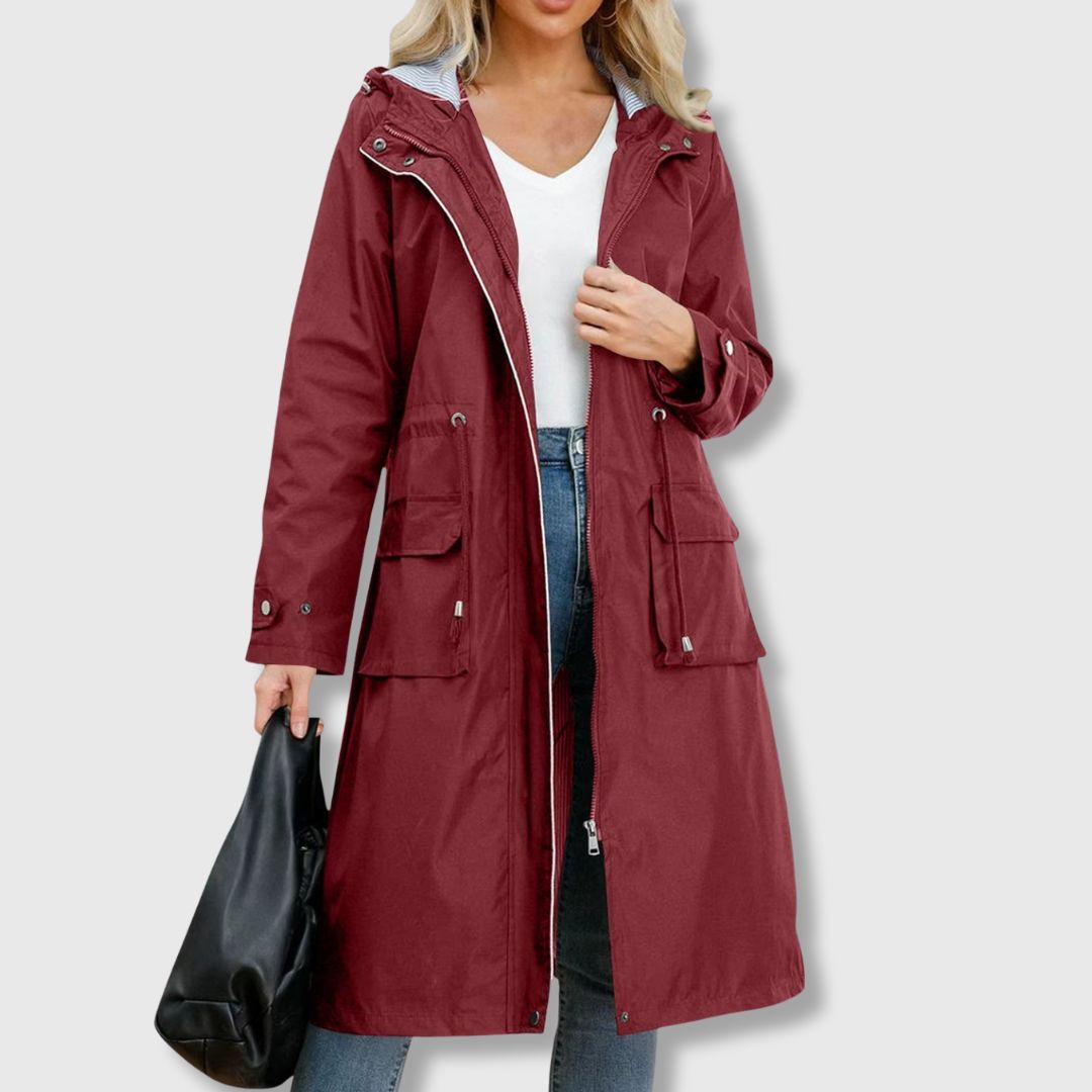 Rosa - Cozy Hooded Coat for Daily Wear