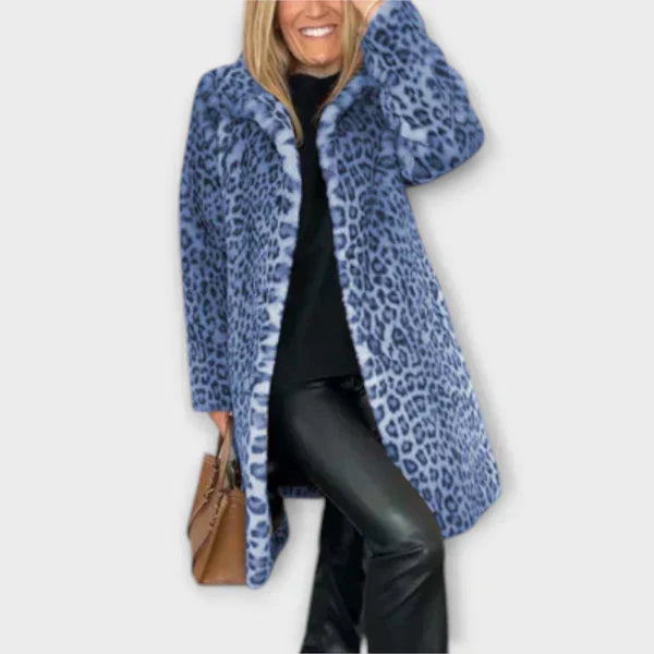 Jessica - Animal Print Leopard Coat