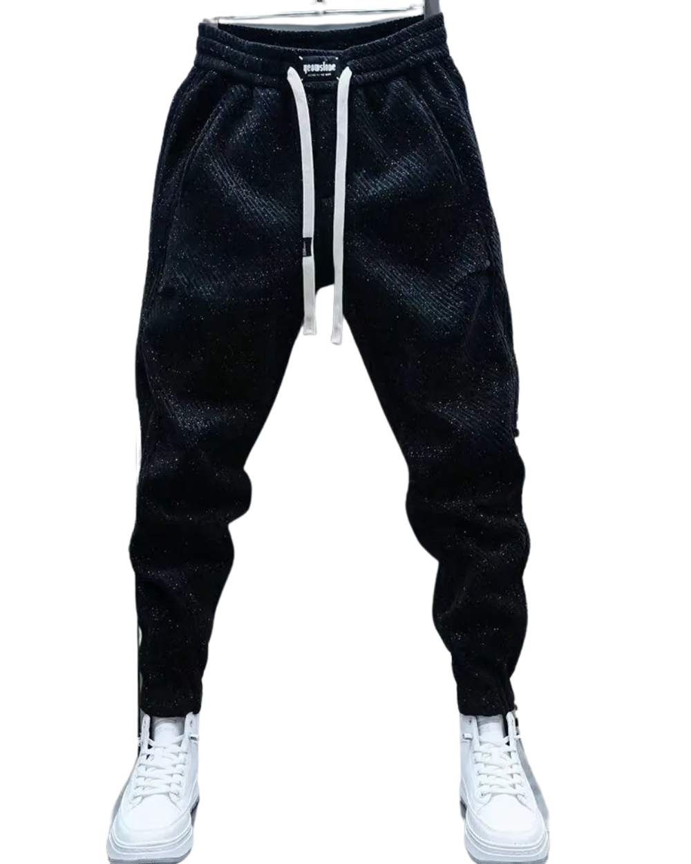 Patterned Casual Trousers