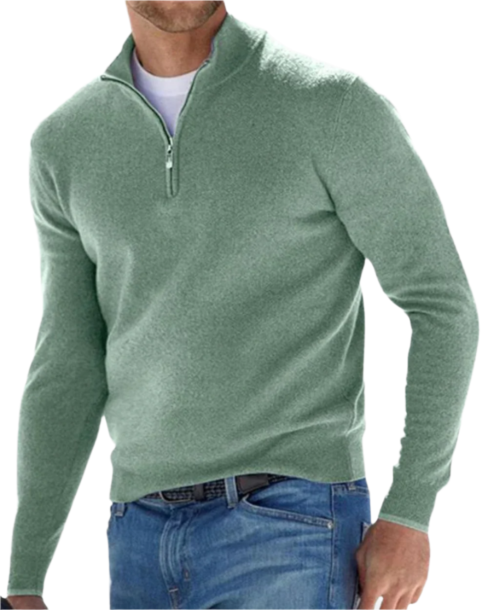 Chic Zip-Up Sweater