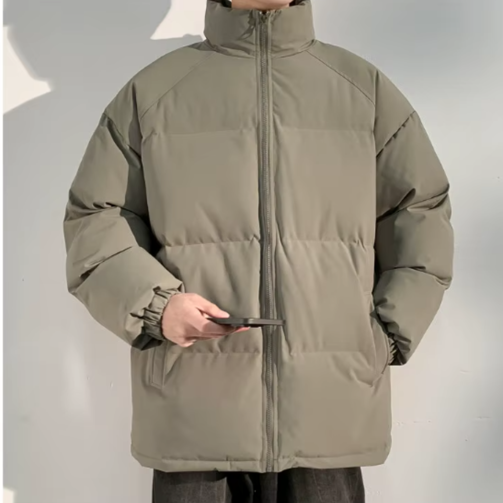 Weather-Resistant Parka Jacket
