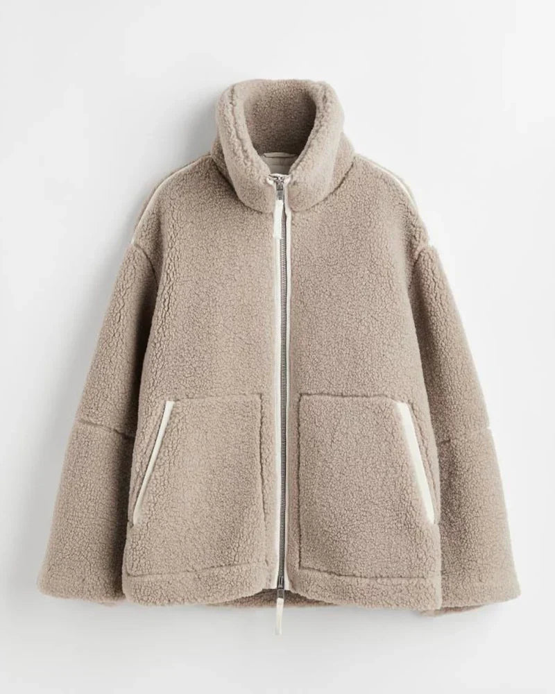 Luna Teddy Fleece Jacket | Cozy Chic