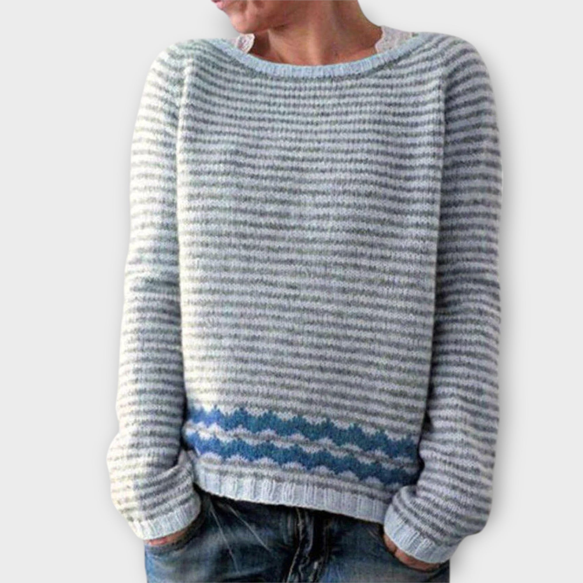 Veronica - Oversized Cozy Knit Sweater