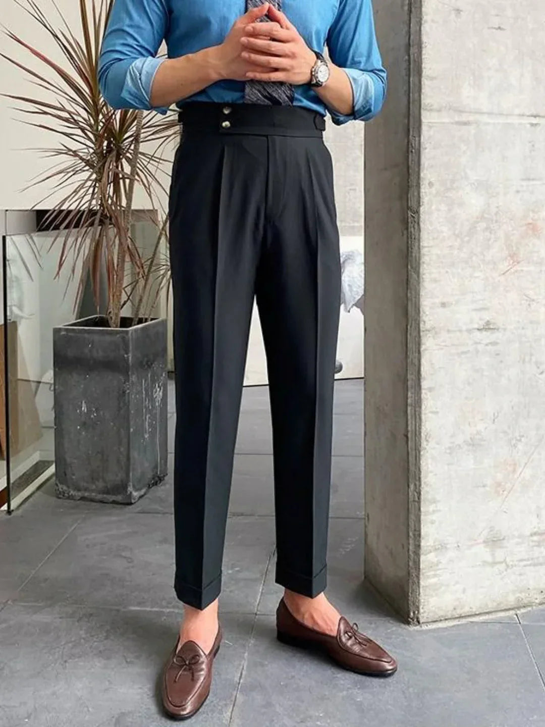 Moritz Retro-Inspired Trousers