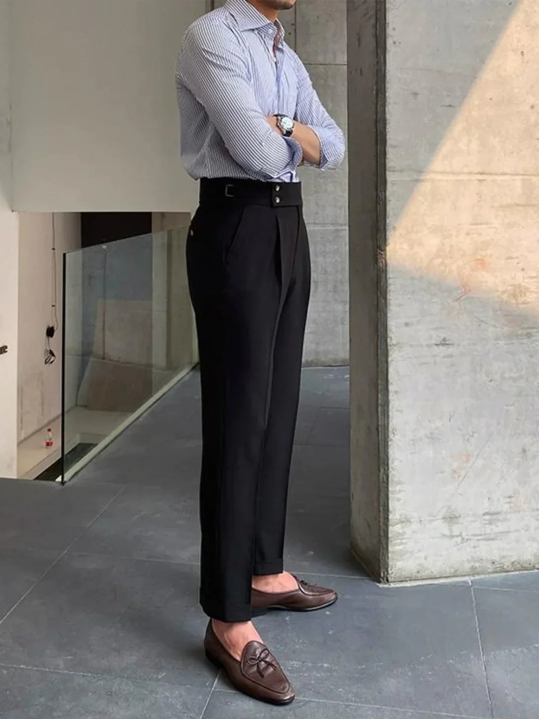 Moritz Retro-Inspired Trousers