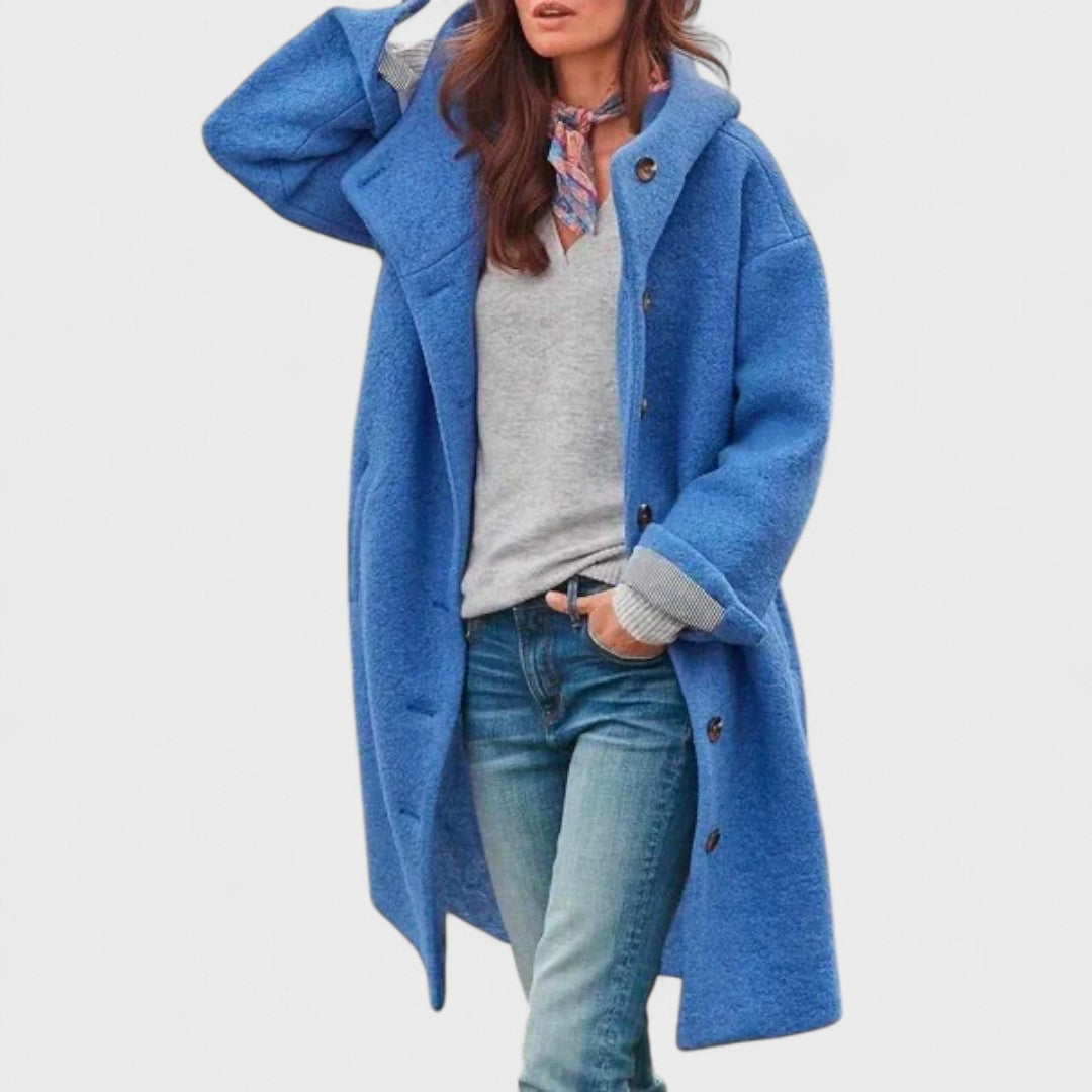 Olivia - Sophisticated Wool Overcoat