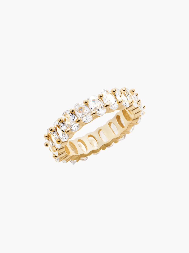 Oval-Shaped Ring