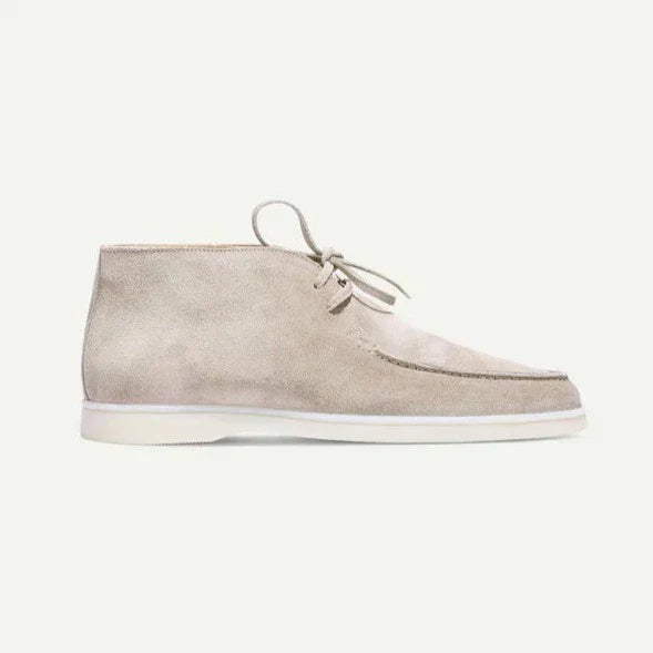 | Lace-Up Suede Shoes