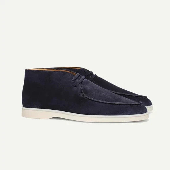 | Lace-Up Suede Shoes
