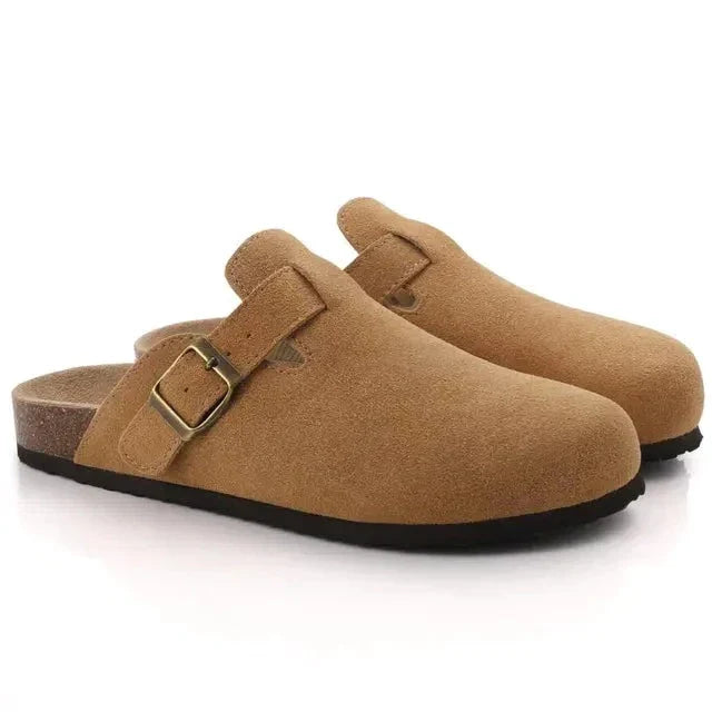 |  Suede Clogs