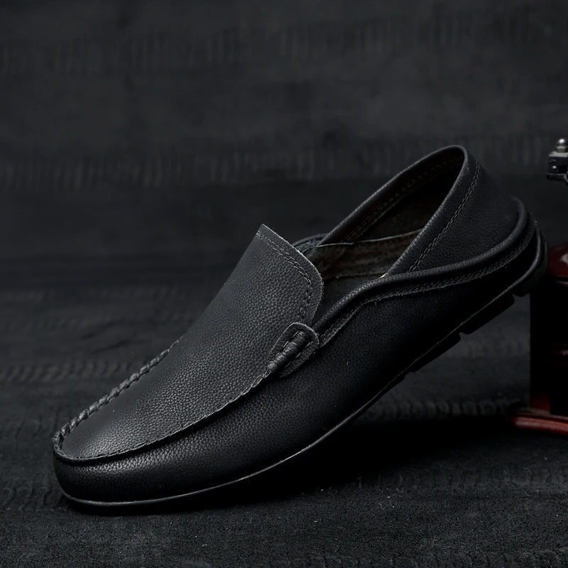 Monza Leather Driving Moccasins