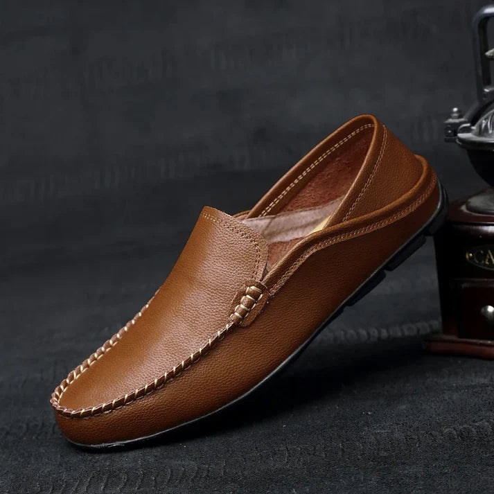 Monza Leather Driving Moccasins