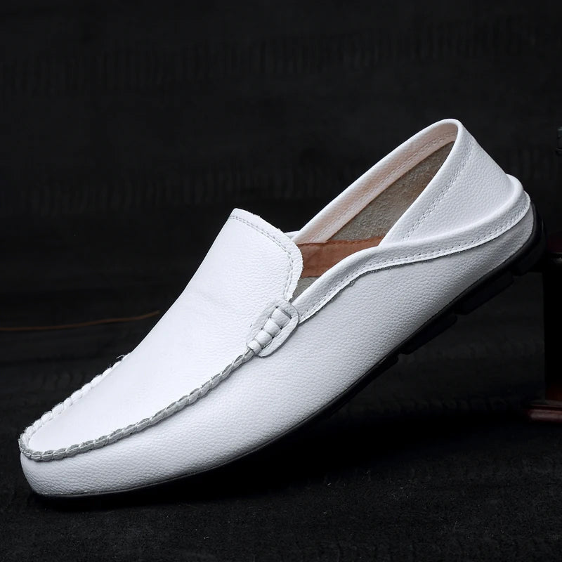 Monza Leather Driving Moccasins