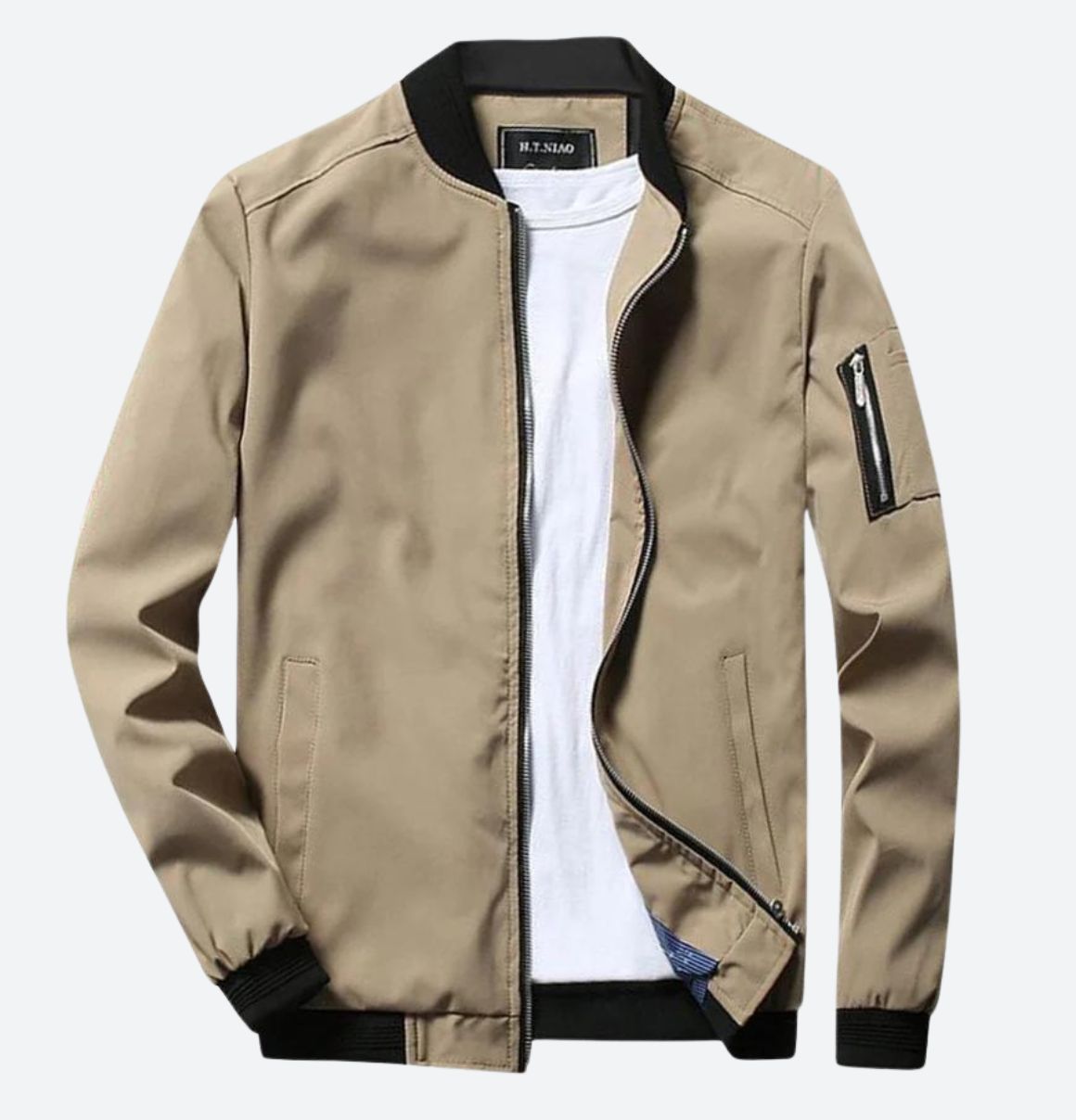 Men's Relaxed Fit Bomber Jacket