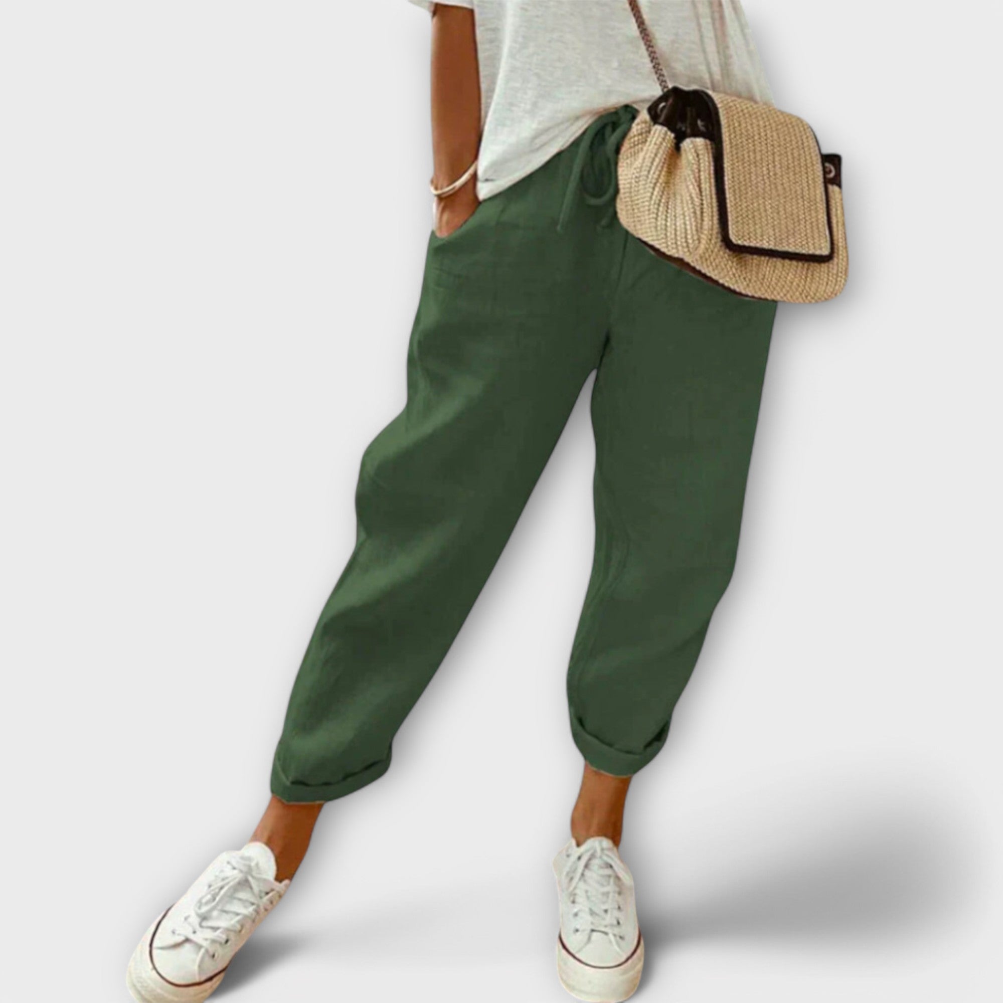 Bibi - Chic Linen Trousers for Effortless Style