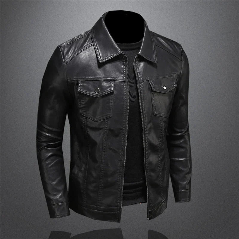 Alessandro Genuine Leather Jacket