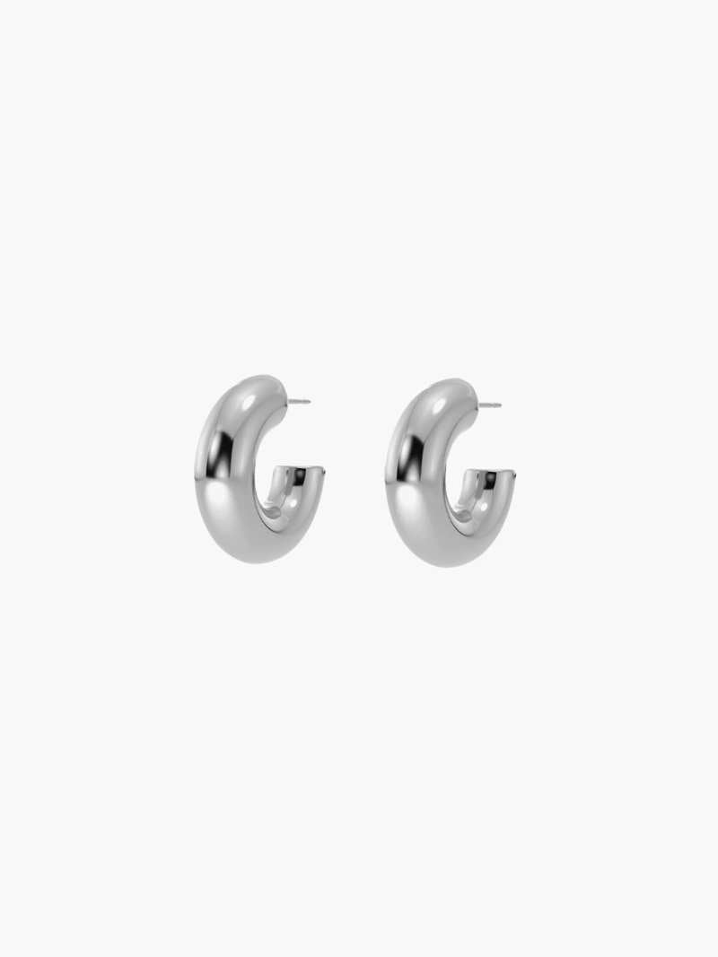 Bold Chunky Hoop Earrings