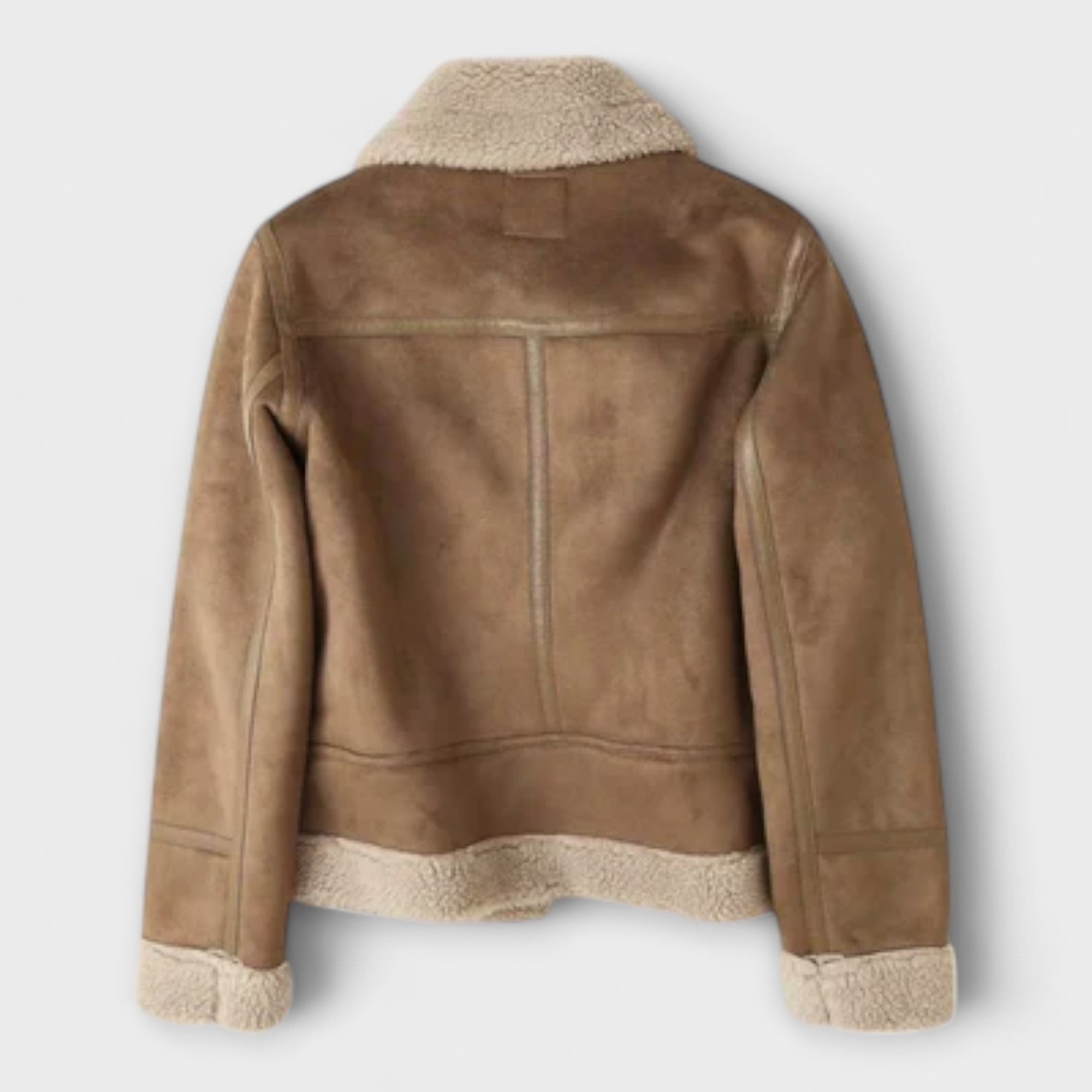 Catarina - Suede Aviator Style Jacket