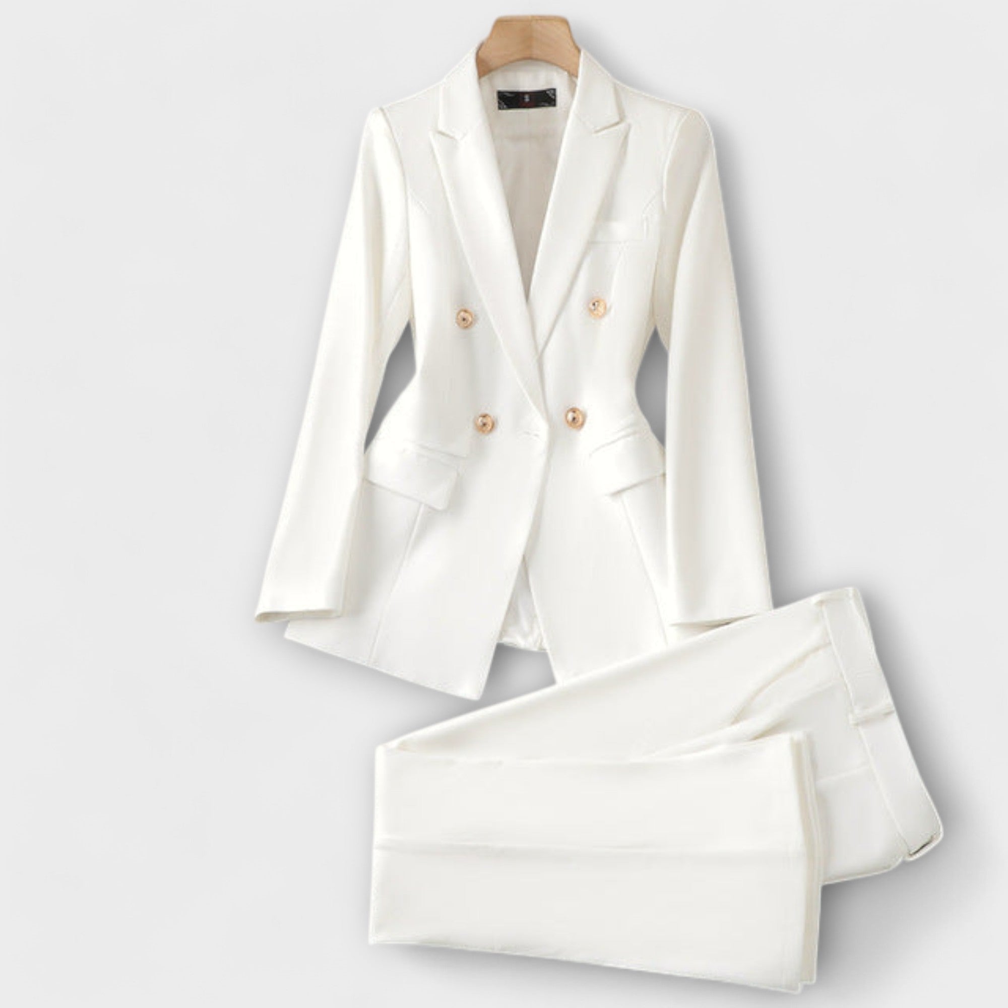 Ema - Coordinated Coat and Pants Ensemble