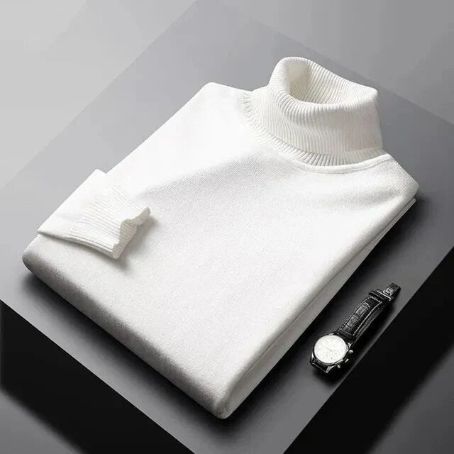Monte Carlo Cashmere Turtle Neck Sweater