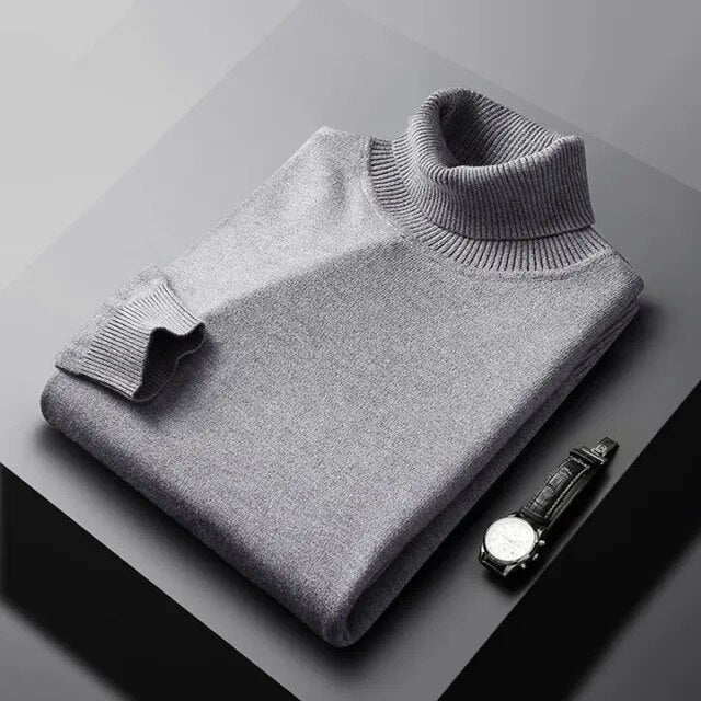 Monte Carlo Cashmere Turtle Neck Sweater