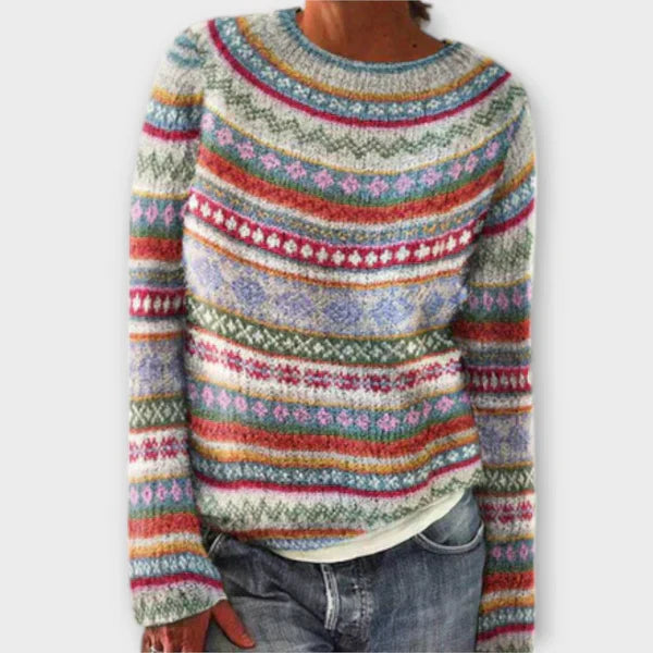 Joana - Retro Knit Sweater