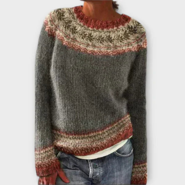 Joana - Retro Knit Sweater