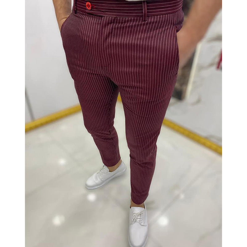 | Tailored Slim Casual Trousers