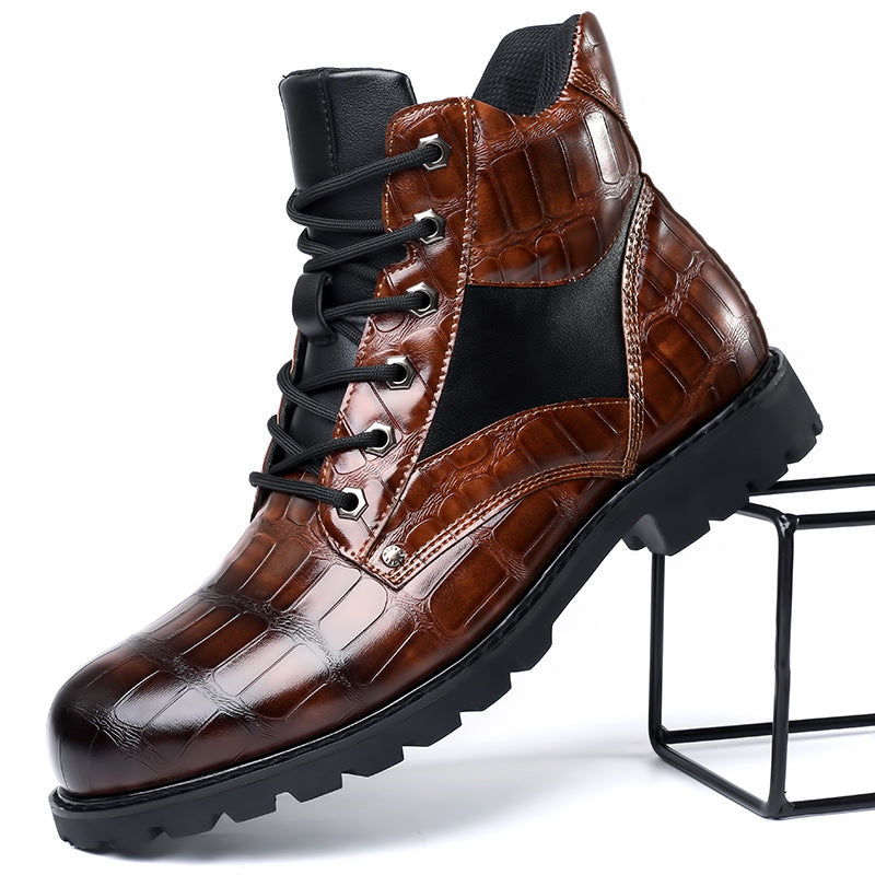 Grayson Genuine Leather Ankle Boots