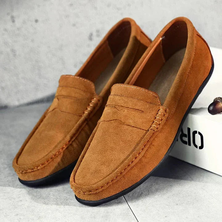 Lorenzo Suede Slip-On Shoes